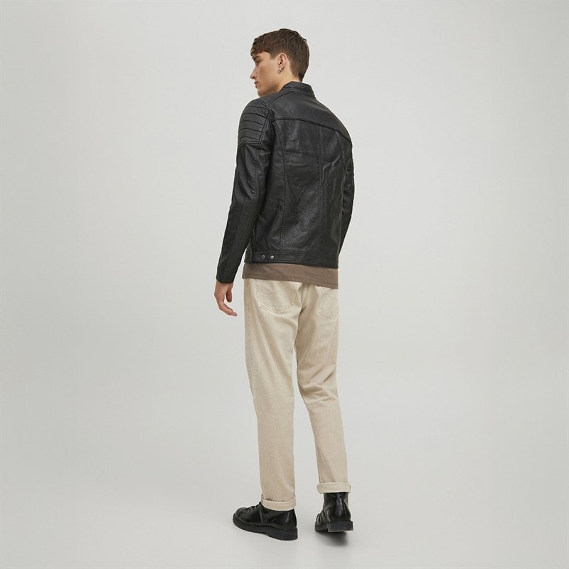 JACK & JONES Mens Jwhtano Jacket Black - Image 2