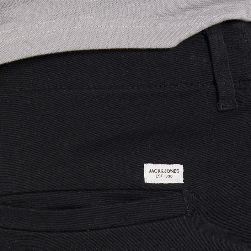 JACK & JONES Mens Marco Ford Chinos Black - Image 3