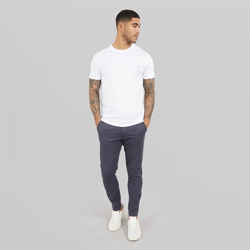 JACK & JONES Mens Marco Ford Chinos Navy Blazer - Image 4