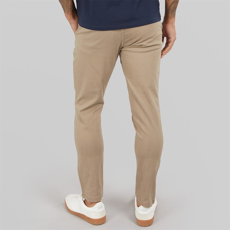 JACK & JONES Mens Marco Ford Chinos Beige - Image 2