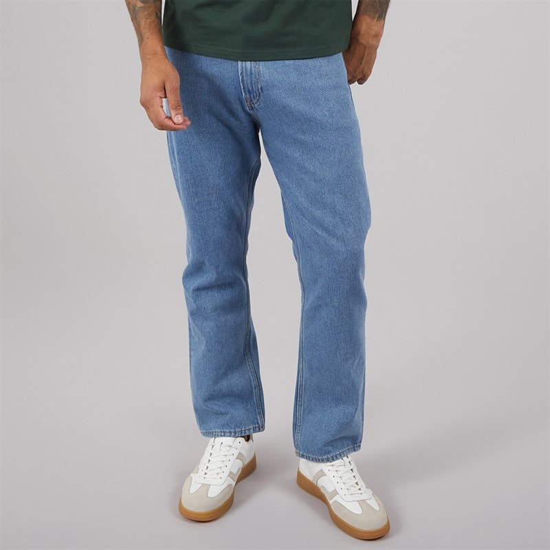JACK & JONES Mens Chris Original Relaxed Fit Jeans Blue