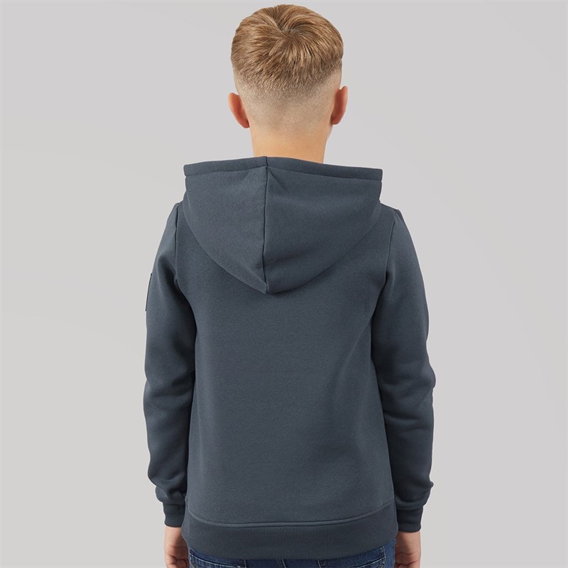 JACK & JONES Boys Cleveland Hoodie Turbulence - Image 2