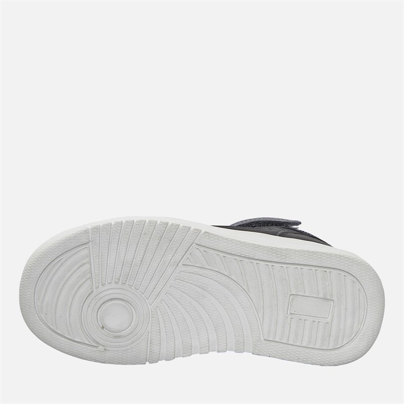 JACK & JONES Boys Bolt PU Mid Trainers Black - Image 2