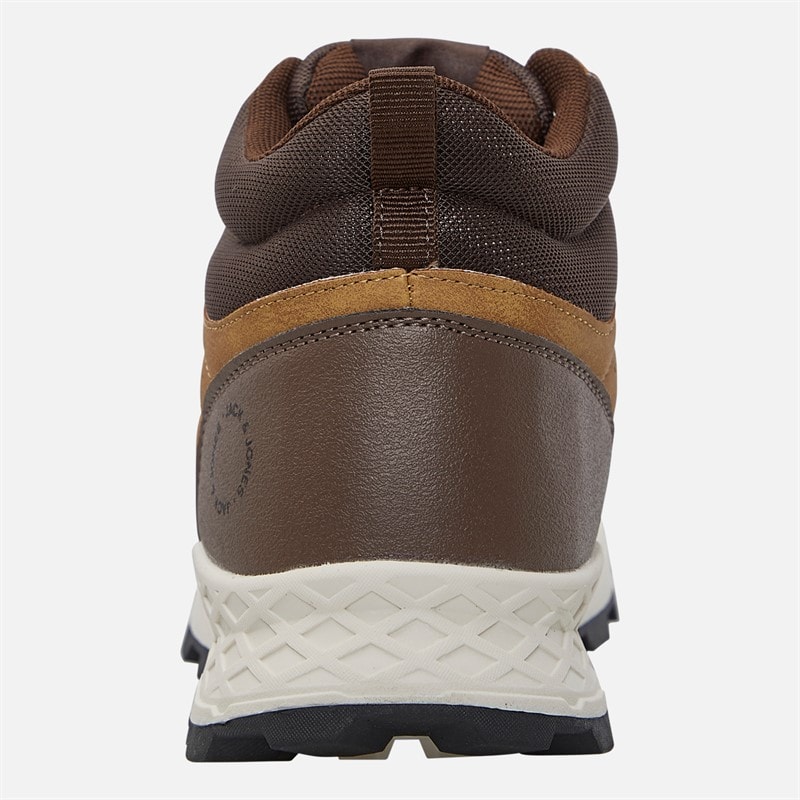 JACK & JONES Boys Trek Winter Boots Golden Yellow - Image 3