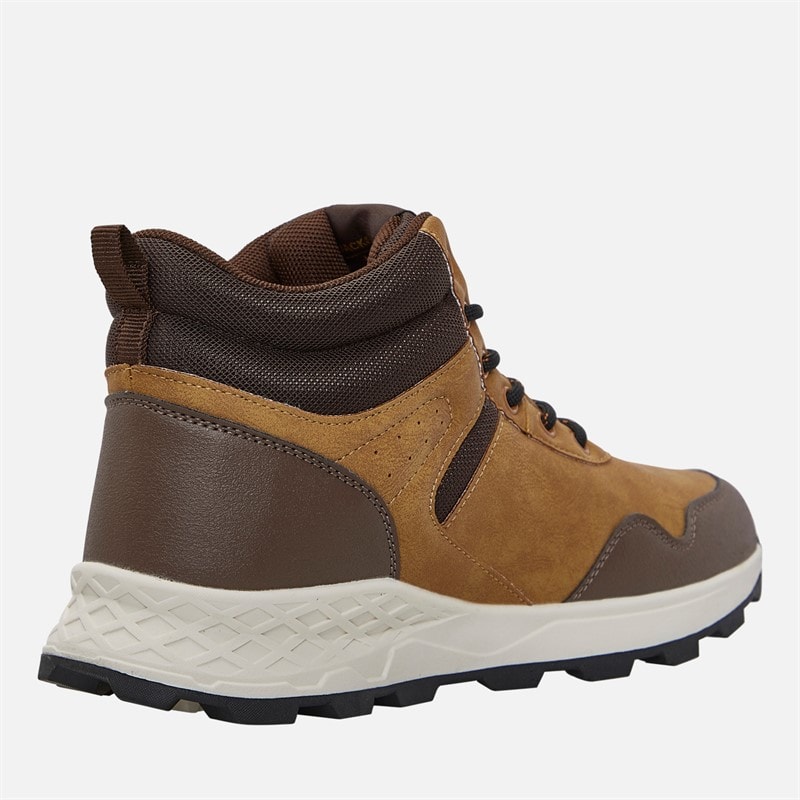 JACK & JONES Boys Trek Winter Boots Golden Yellow - Image 5
