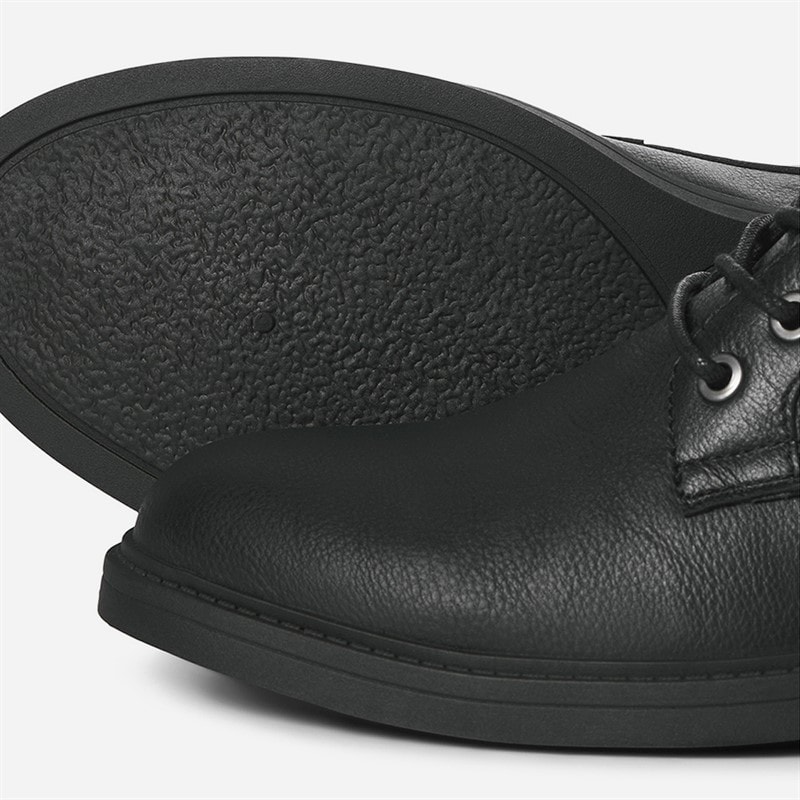 JACK & JONES Mens Ballentin PU Boots Anthracite - Image 4
