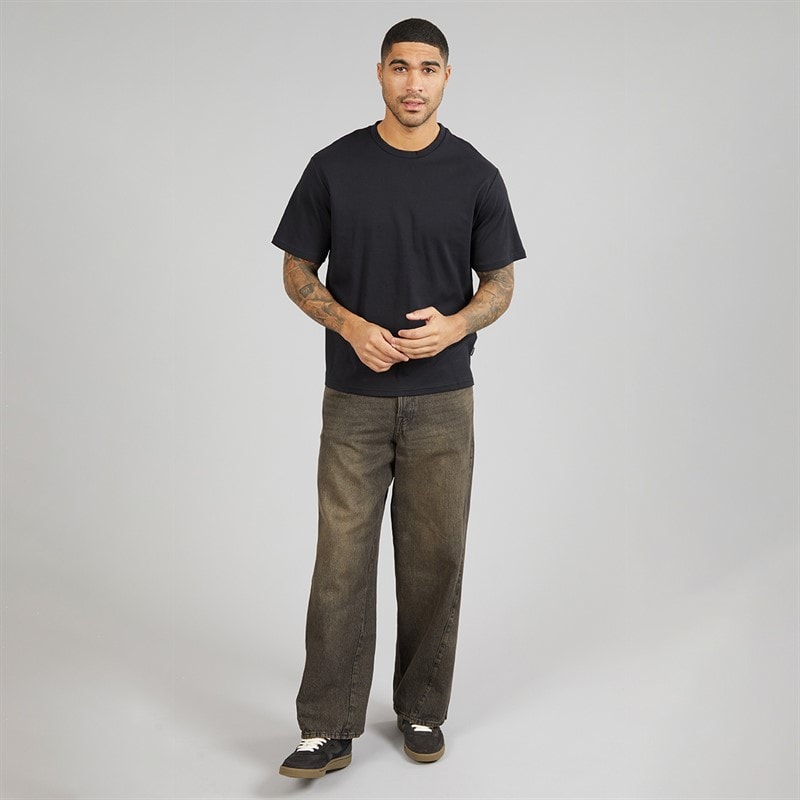 JACK & JONES Mens Blaandrew T-Shirt Black - Image 4