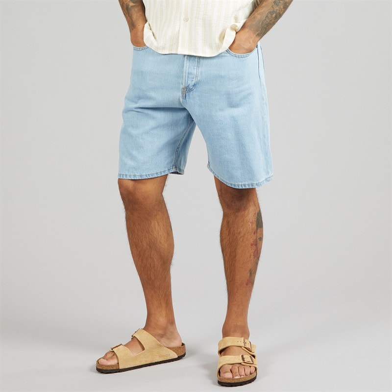 JACK & JONES Mens Tony Original Akm 101 Shorts Blue Denim - Image 1