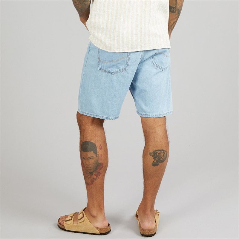 JACK & JONES Mens Tony Original Akm 101 Shorts Blue Denim - Image 2