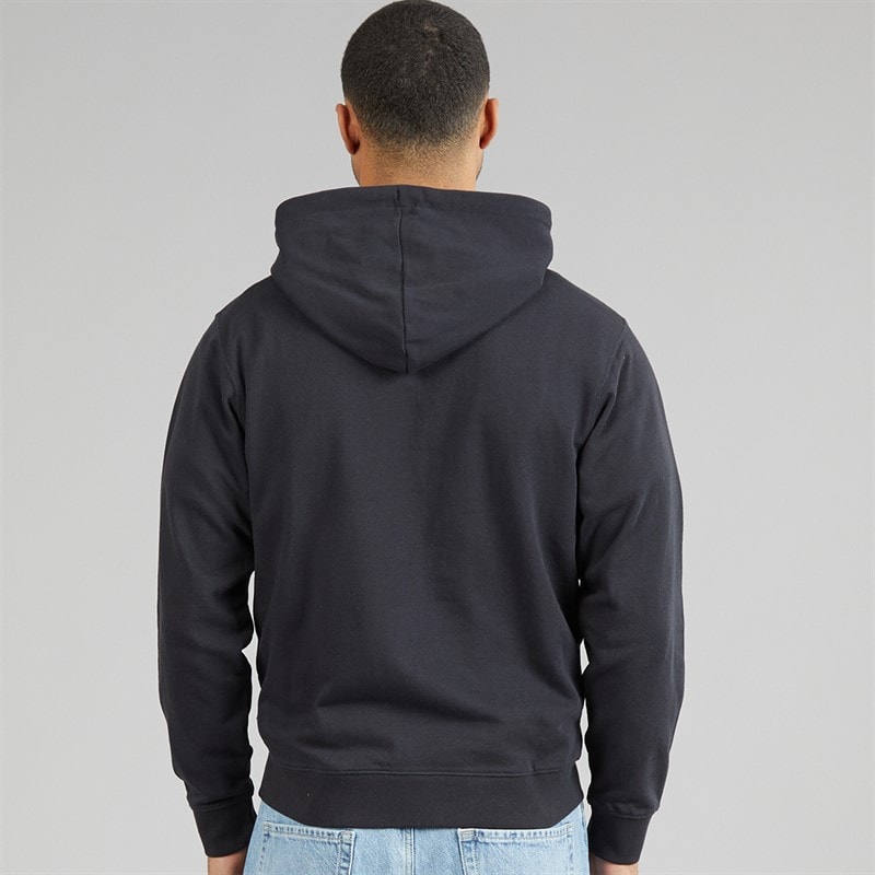 JACK & JONES Mens Charge Hoodie Dark Navy - Image 2