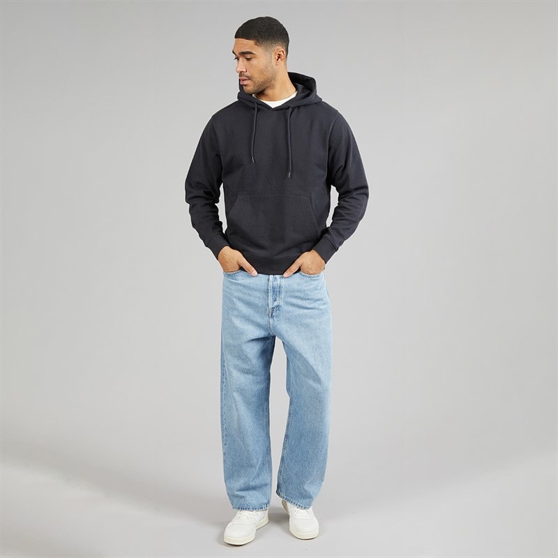 JACK & JONES Mens Charge Hoodie Dark Navy - Image 3