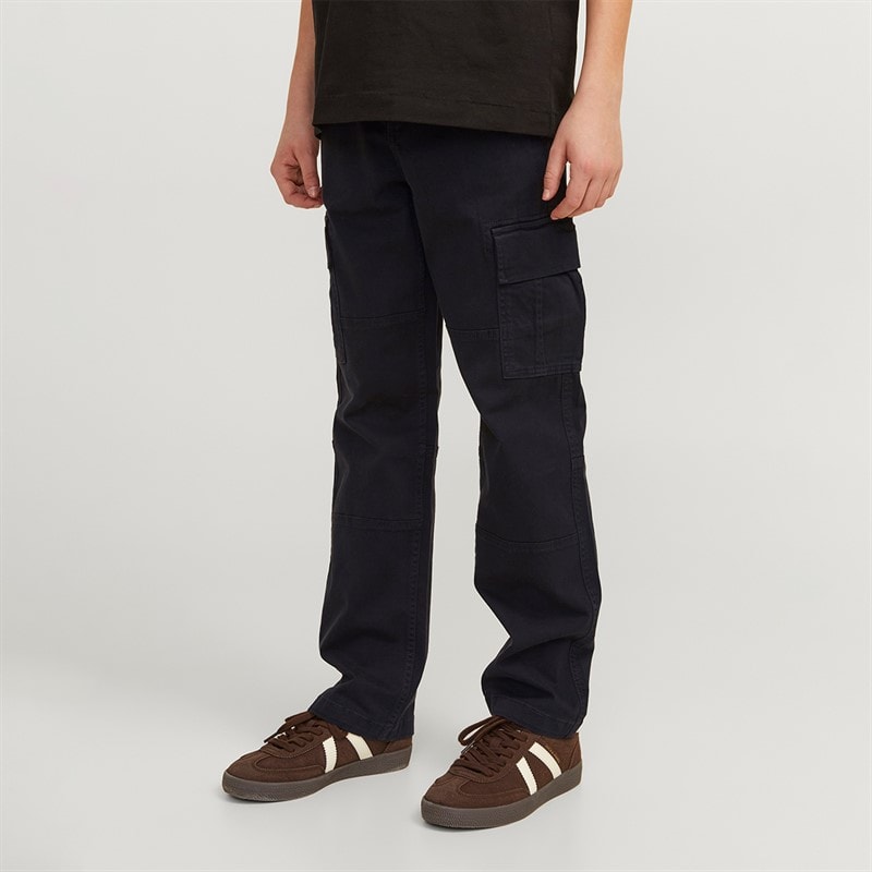 JACK & JONES Boys Barkley Cargo Trousers Black