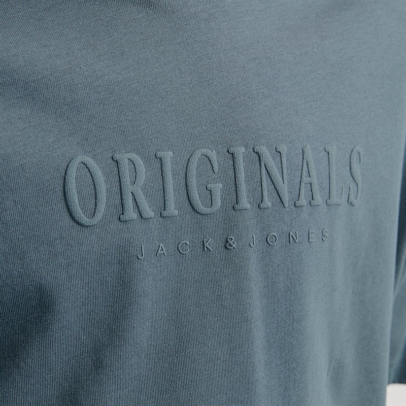 JACK & JONES Boys Frederiksberg T-Shirt Stormy Weather - Image 2