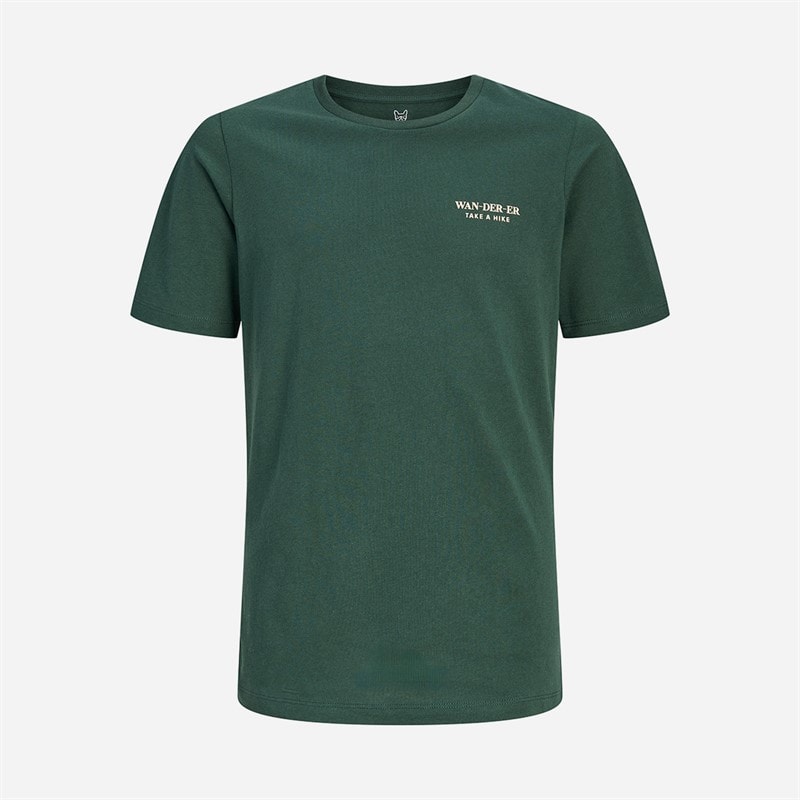 JACK & JONES Boys Wanderer T-Shirt Sycamore - Image 2
