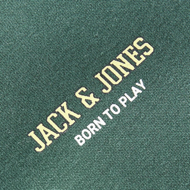 JACK & JONES Boys Game Set Match Sweatshirt Sycamore - Image 3