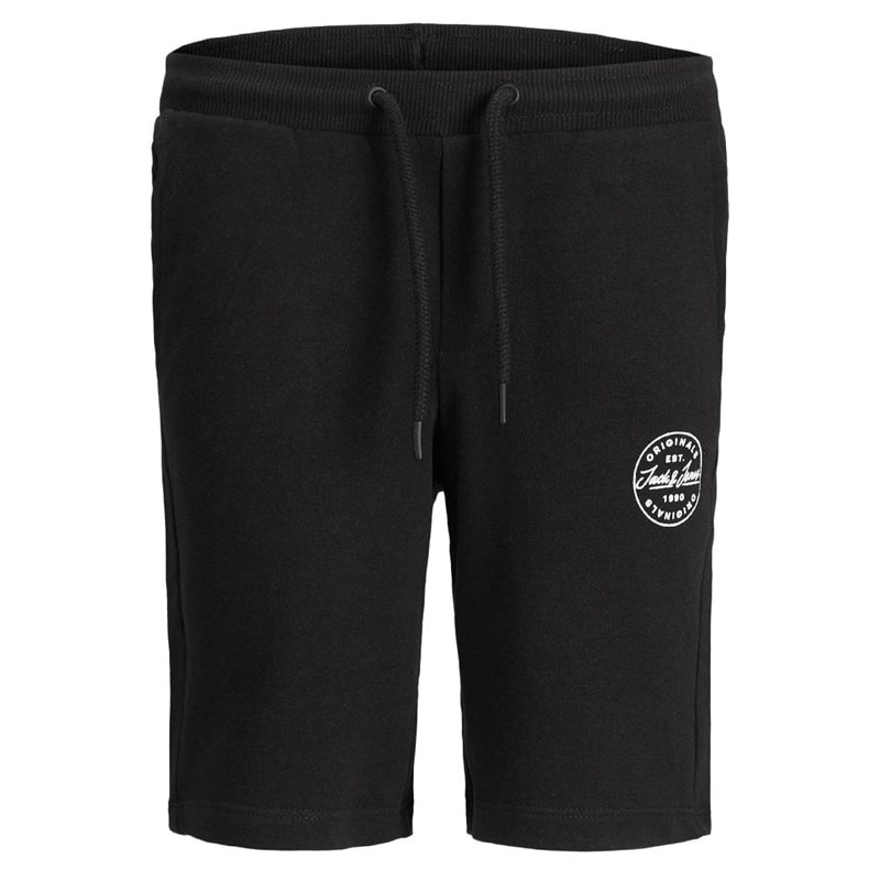JACK & JONES Boys Sweat Shorts Black - Image 3