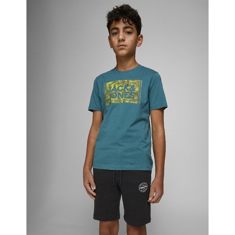 JACK & JONES Boys Sweat Shorts Black - Image 5