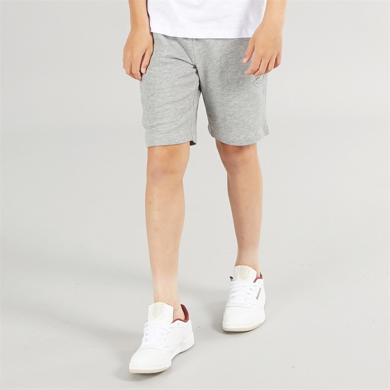 JACK & JONES Boys Sweat Shorts Light Grey Melange
