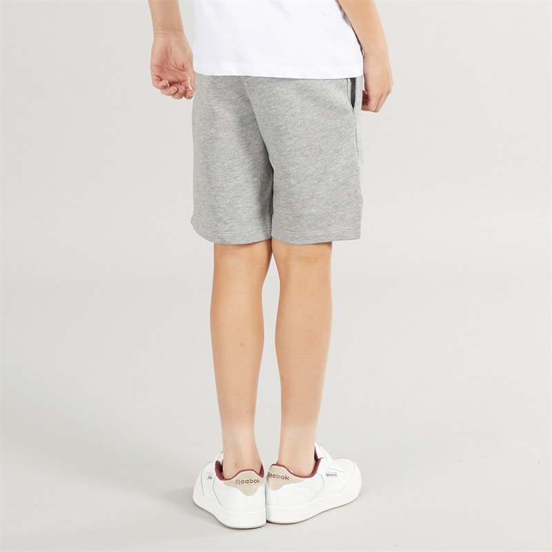 JACK & JONES Boys Sweat Shorts Light Grey Melange - Image 2