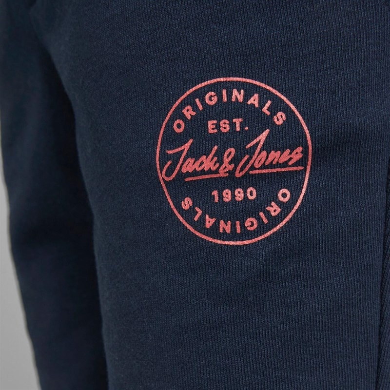 JACK & JONES Boys Sweat Shorts Navy Blazer - Image 3
