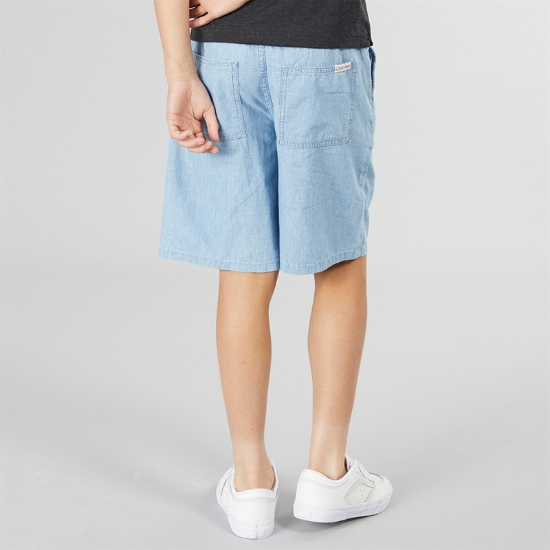 Calvin Klein Jeans Boys Shorts Azure Light - Image 2