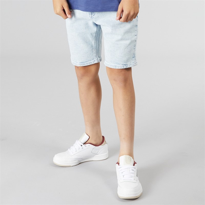 Calvin Klein Jeans Boys Five Pocket Shorts Clean Sky Blue - Image 1