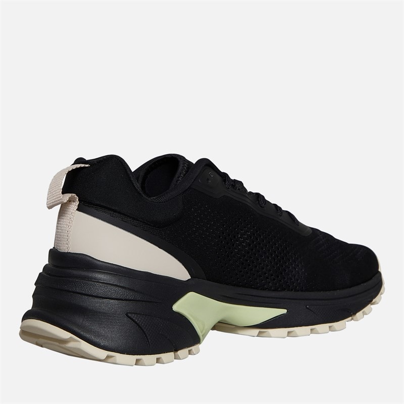 Calvin Klein Jeans Womens Hike Runner Trainers Black/Pistachio/White Jade - Image 5