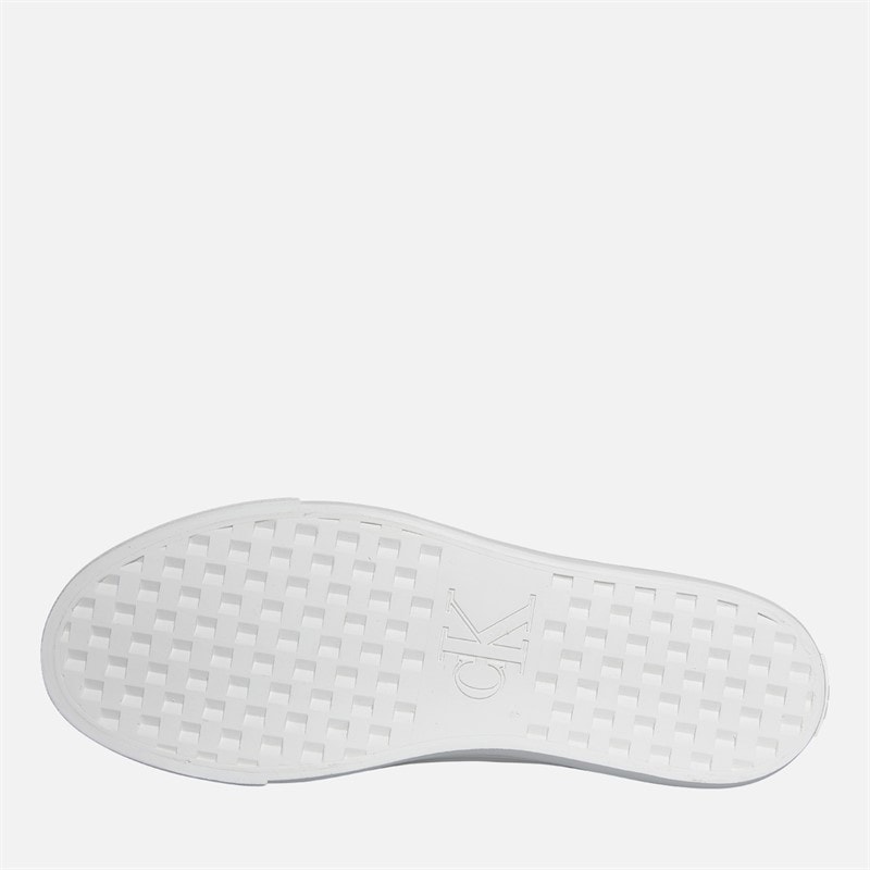 Calvin Klein Jeans Womens Flatform Vulc Trainers Bright White - Image 2