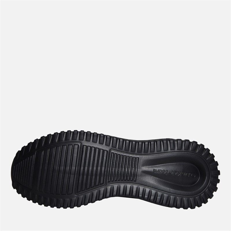 Calvin Klein Jeans Mens EVA Runner Trainers Triple Black - Image 2