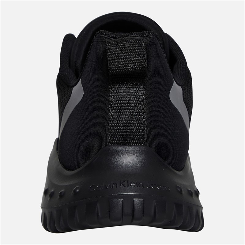 Calvin Klein Jeans Womens Eva Runner Trainers Black/Mockingbird - Image 3