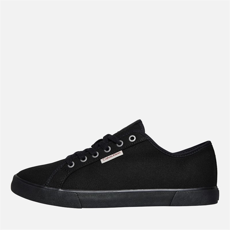 Calvin Klein Jeans Mens Monaco Vulc Trainers Triple Black - Image 1