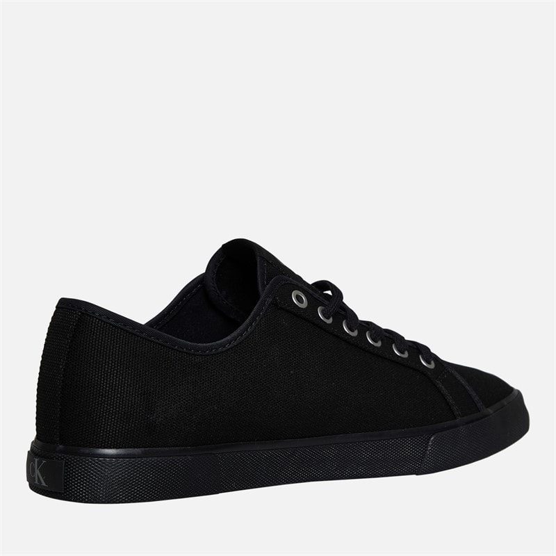 Calvin Klein Jeans Mens Monaco Vulc Trainers Triple Black - Image 5