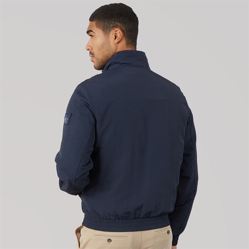 Calvin Klein Jeans Mens Padded Harrington Jacket Dark Sapphire - Image 2