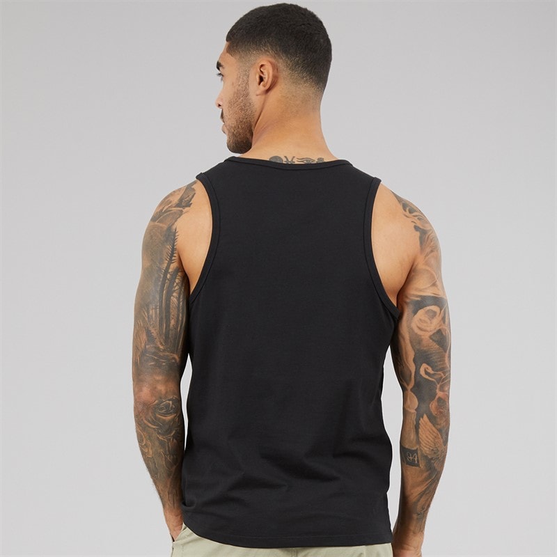Calvin Klein Jeans Mens 30S Classic Micro Vest Black - Image 2