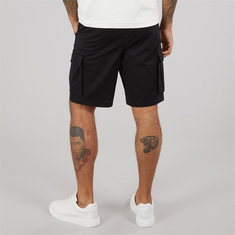 Calvin Klein Jeans Mens Straight Comfort Shorts Black - Image 2