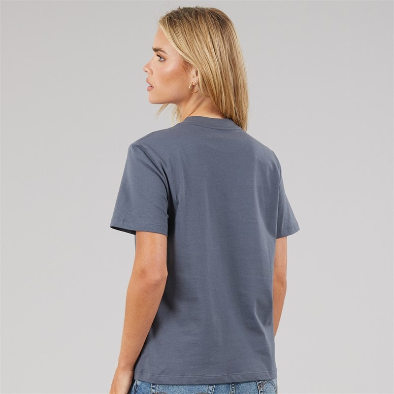 Calvin Klein Jeans Womens Classic Foil Mono T-Shirt Turbulence - Image 2