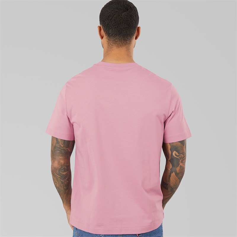 Calvin Klein Jeans Mens Easy Monogram T-Shirt Orchid Haze - Image 2
