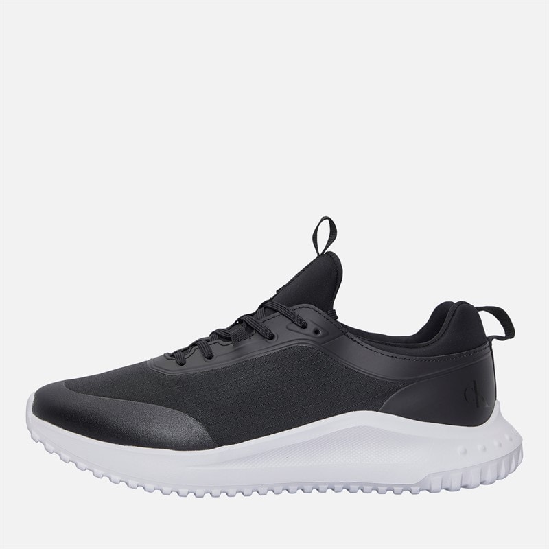 Calvin Klein Jeans Mens EVA Runner Trainers Ck Black - Image 1