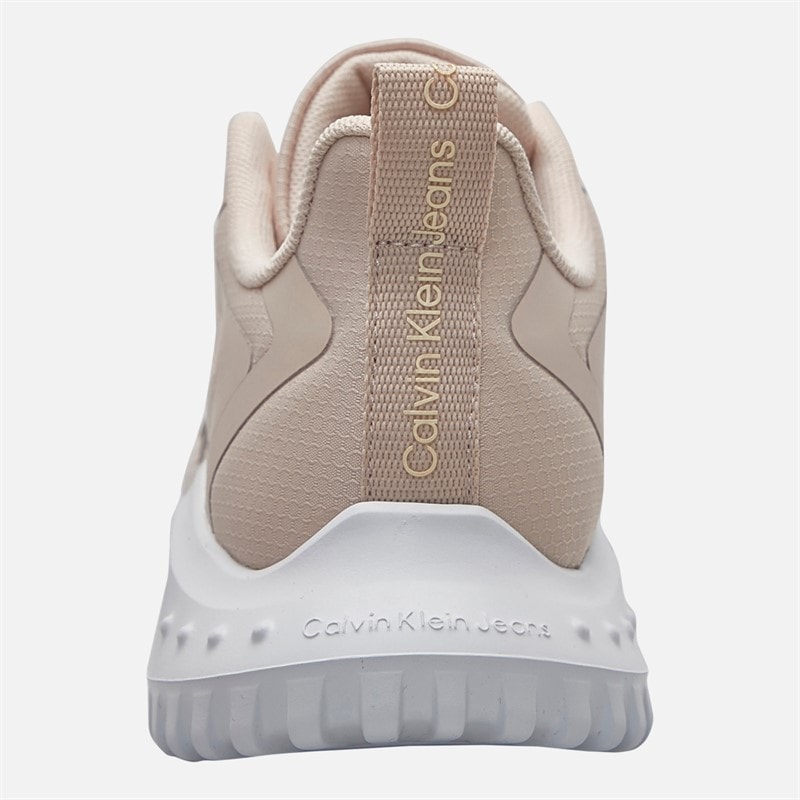 Calvin Klein Jeans Womens EVA Runner Trainers Whisper Pink/Bright White - Image 3