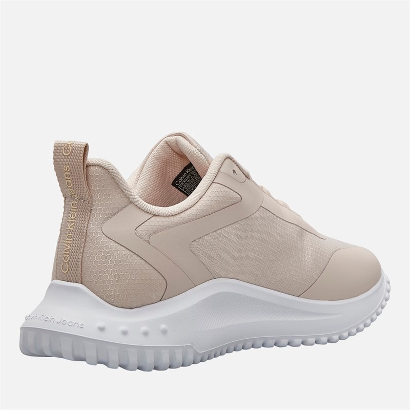 Calvin Klein Jeans Womens EVA Runner Trainers Whisper Pink/Bright White - Image 5