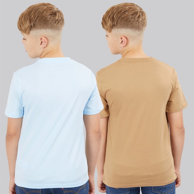 Calvin Klein Jeans Boys Two Pack T-Shirts Tigers Eye F&T Tigers Eye - Image 2