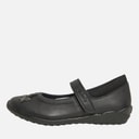 Clarks Girls Vibrant Trail F-Fit Mary Jane Shoes Black
