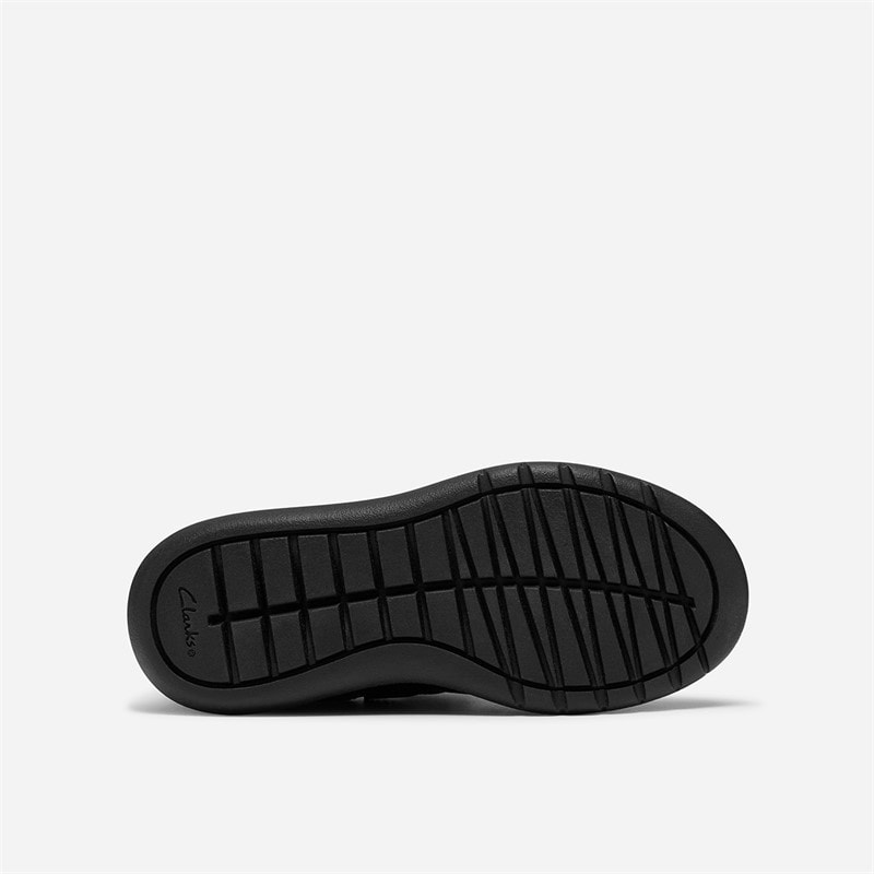 Clarks Junior Boys Scape Match Trainers Black - Image 5