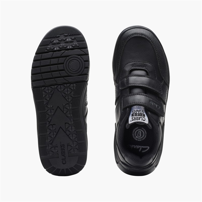 Clarks Kids Cisa Star Orb G-Fit Shoes Black - Image 2
