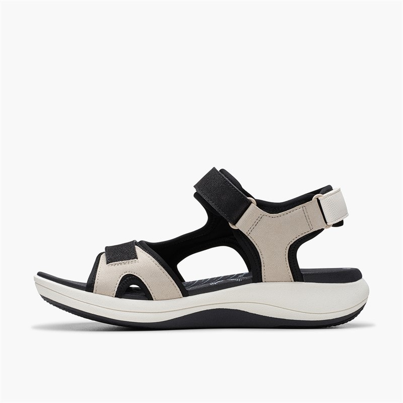 Clarks Womens Mira Bay D-Fit Sandals Flint - Image 5