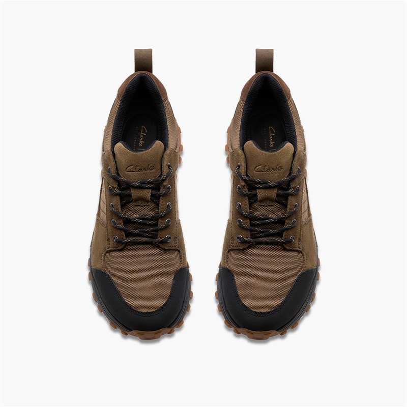 Clarks Mens Atl Trex GTX G-Fit Shoes Khaki - Image 4