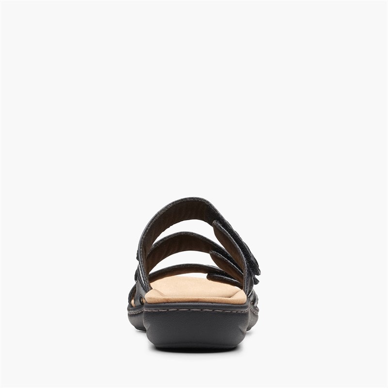 Clarks Womens Laurieann Cove E-Fit Sandals Black - Image 3