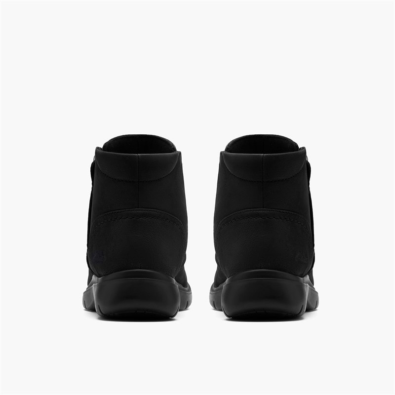 Clarks Womens Certina Ruby E-Fit Side Zip Boots Black - Image 3