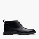 Clarks Mens Aldwin G-Fit Chukka Boots Black