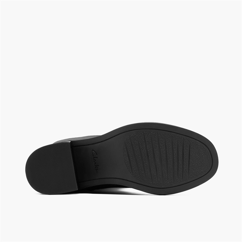 Clarks Womens Chamberly D-Fit Hi Boots Black - Image 2